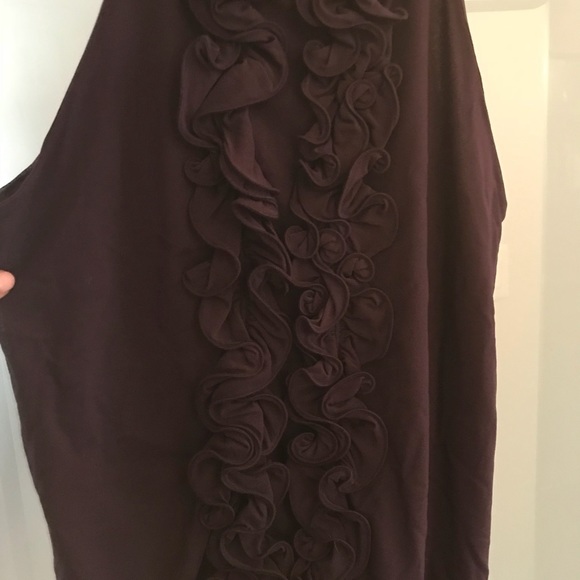 Limited Purple Ruffle Tank - Picture 2 of 3